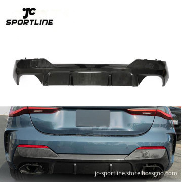 Dry Carbon Fiber Rear Lip Diffuser for BMW G22 G23 430i 440i M Sport 2020 2021